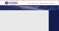 Desktop Screenshot of peelparamedics.com